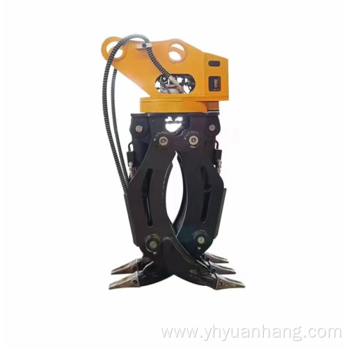 Excavator Attachments Mechanical excavator grapple saw